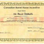 Ima Rollin Doubles - SS Certificate